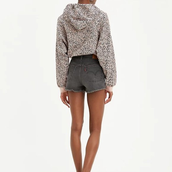 Levi's - 501 Original Shorts, Charcoal - Picture 2 of 16